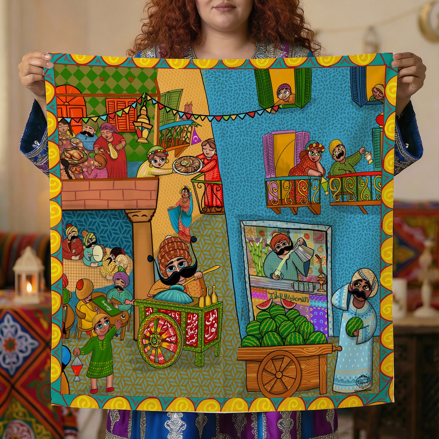 Bateekh Foul Tablecloth